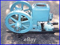 Old 2hp INDEPENDENT HARVESTER Hit Miss Gas Engine Steam Tractor Magneto Oiler