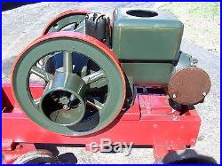 Old 3hp FAIRBANKS MORSE ZC Hit Miss Style Gas Engine Magneto Cart Steam NICE