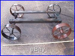 Old 6hp FAIRBANKS MORSE Z Hit Miss Gas Engine Cart Truck Steam Tractor Oiler WOW