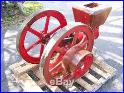 Old 7hp OTTAWA Hopper Cooled Hit Miss Gas Engine Steam Tractor Magneto Oiler WOW
