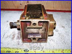 Old ACCURATE R BRASS IHC Mogul M Hit Miss Gas Engine Antique Magneto Steam HOT