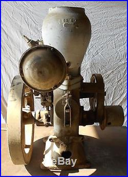 Old Antique Gas Engine Baker-monitor 1 1/4hp. Hit Miss Ranch Blacksmith Rare