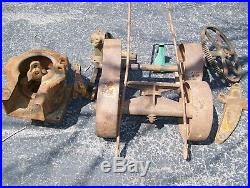 Old BARNES MUD PUMP for Hit Miss Gas Engine Truck Cart Magneto Steam Oiler WOW