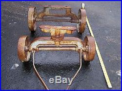 Old BAUER Factory Hit Miss Gas Engine Cart Truck Antique Motor Vintage Steam WOW