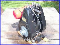 Old BRIGGS STRATTON FI FH Industrial Hit Miss Gas Engine Air Cooled Motor NICE