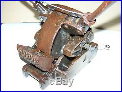 Old CLIPPER 6 Inch Bench Top Flat Belt Lacer Lacing Machine Hit Miss Engine NICE