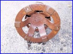 Old EDGEMONT Clutch Pulley HERCULES ECONOMY Hit Miss Gas Engine Steam Magneto