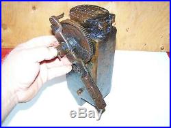 Old Early MADISON KIPP Cast Iron Steam Engine Oiler Hit Miss Gas Tractor WOW