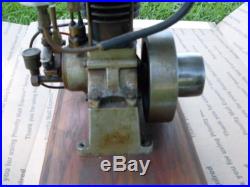 Old Elmer Wall Model engine Hit Miss Flywheel Antique Vintage Old