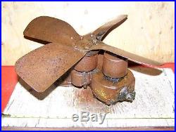 Old FORDSON Antique Farm Tractor Radiator FAN WATER PUMP Hit Miss Engine RARE