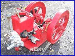 Old GALLOWAY 2 1/4hp Hit Miss Gas Engine Project Webster Ignitor Magneto Steam