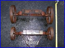 Old GALLOWAY Small Factory Cart Hit Miss Gas Engine Motor Steam Tractor Oiler