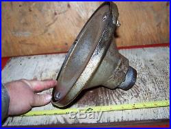 Old HERCULES Cast Iron Muffler Cone Type Hit Miss Gas Engine Steam Tractor Oiler