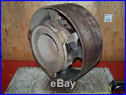 Old HERCULES ECONOMY 16 CLUTCH Belt Pulley Hit Miss Gas Engine Steam Magneto