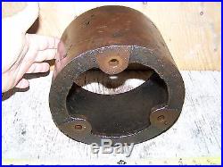 Old IHC 2hp Vertical FAMOUS Cast Iron Belt Pulley Hit Miss Gas Engine Magneto