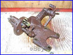 Old IHC 4hp FAMOUS TITAN Webster Magneto Ignitor Bracket Hit Miss Engine Steam