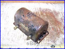 Old IHC FAMOUS TITAN Cast Iron Spark COIL Hit Miss Gas Engine Steam Western HOT