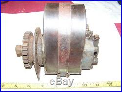 Old JOHN DEERE E Hit Miss Gas Engine Magneto 1 1/2, 3, 6hp with Gear NICE HOT