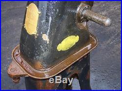 Old JOHN DEERE WEBBER No. 12 Cream Separator Associated Hit Miss Gas Engine NICE