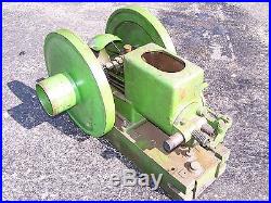 Old JOHN LAUSON 1 1/2hp Hit Miss Gas Engine Ignitor Fired Steam Magneto WOW
