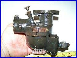 Old KINGSTON 4-Ball Tractor Brass Carburetor WALLIS HEIDER Steam Hit Miss Engine
