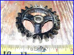 Old LAUSON FROST KING JR Hit Miss Gas Engine Magneto Gear Steam Ignitor Oiler