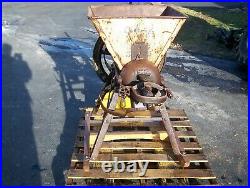 Old LETZ #9 FEED CORN GRINDER BURR MILL Hit Miss Gas Engine Steam Tractor NICE