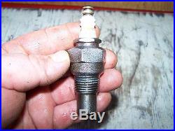Old MAYTAG Hit Miss Gas Engine Champion Spark Plug Antique Steam Tractor NICE