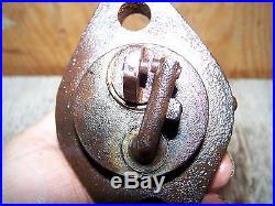 Old NATIONAL ENGINEERING Hit Miss Gas Engine IGNITOR Steam Magneto Oiler NICE