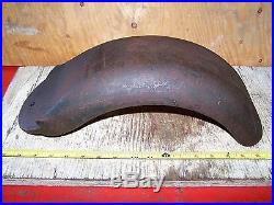 Old NELSON BROTHERS BROS Cast Iron Crank Guard Fender Shield Hit Miss Gas Engine