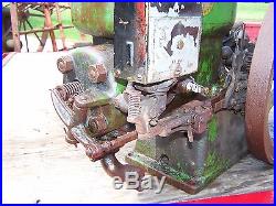 Old Original 2 1/2hp HERCULES S Hit Miss Gas Engine Motor Steam Tractor NICE