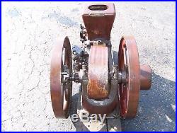 Old Original ASSOCIATED 2 1/2hp HIRED MAN Hit Miss Gas Engine Steam Tractor NICE