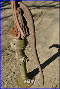 Old Original Aermotor Windmill Hit Miss Gas Engine Swell Top Well Water Pump