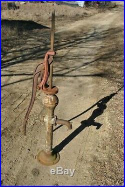 Old Original Aermotor Windmill Hit Miss Gas Engine Swell Top Well Water Pump