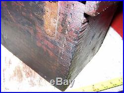 Old Original WATERLOO Hit Miss Gas Engine Wood Battery Tool Coil Box Steam NICE