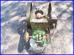 Old STOVER 1 1/2hp KE Hit Miss Gas Engine WICO EK Magneto Steam Tractor Oiler