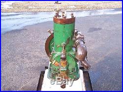 Old STRAUBEL 8hp Marine 2 Cycle Boat Engine Green Bay, WI Water Pump Hit Miss