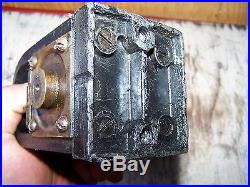 Old SUMTER 12 Hit Miss Gas Engine Antique Motor Magneto Steam Tractor Oiler HOT