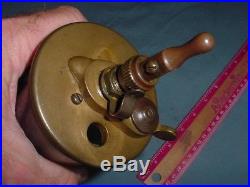 Old Style Lunkenheimer Paragon Hit Miss Gas Steam Engine Cylinder Brass Oiler