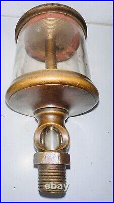 Old Style Lunkenheimer ROYAL No. 5 OILER Hit Miss Engine Brass Vintage Antique