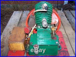 Old VERTICAL MAYTAG Air Cooled Hit Miss Gas Engine Steam Tractor Magneto WOW