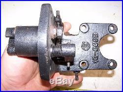 Old Vertical IHC FAMOUS Hit Miss Gas Engine Webster Ignitor Magneto Oiler Steam