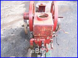 Old WATERLOO BOY Hit Miss Gas Engine Factory Cart Steam Tractor Ignitor Oiler