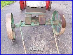 Old WATERLOO BOY Hit Miss Gas Engine Factory Cart Steam Tractor Ignitor Oiler