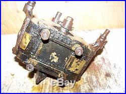 Old WEBSTER K Hit Miss Gas Engine BRASS Magneto Ignitor Oiler Steam Tractor HOT
