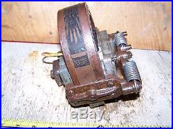 Old WEBSTER PY Hit Miss Gas Engine BIG Magneto Ignitor Oiler Steam Tractor HOT