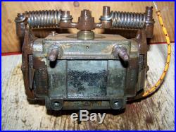 Old WEBSTER PY Hit Miss Gas Engine BIG Magneto Ignitor Oiler Steam Tractor HOT