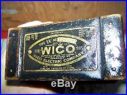 Old WICO EK Hit Miss Gas Engine Magneto Ignitor Oiler Steam Tractor HOT NICE
