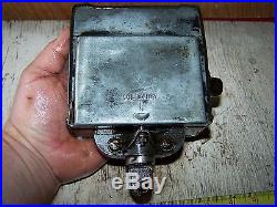 Old WICO EK Hit Miss Gas Engine Magneto Spark Plug Antique Motor Steam Oiler