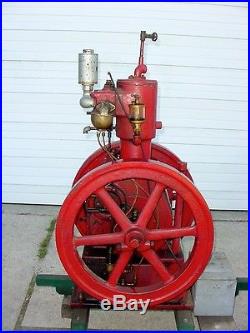 Oldest Known Cook Hit Miss Gas Engine Mfg'd Delaware Ohio 3hp